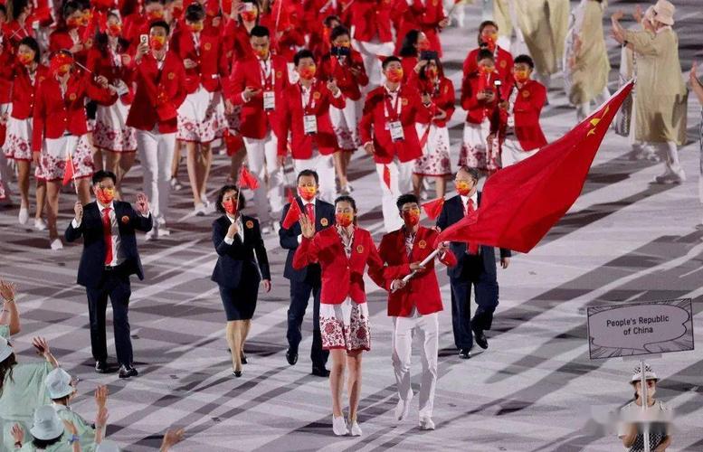 2021东京奥运会开幕式中国队